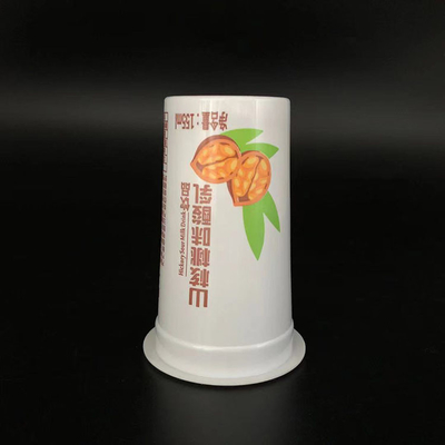 155ml 냉동 요구르트 컵 알루미늄 호일 뚜껑이 있는 플라스틱 컵