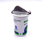 호일 뚜껑 밀봉이 있는 우유/요구르트/주스 포장용 180ML PP 식품 등급 흰색 컵