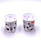 알루미늄 호일 뚜껑이 있는 식품 등급 플라스틱 컵 12oz650ml 맞춤형 플라스틱 요구르트 우유 음료 컵