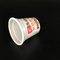 호일 뚜껑 플라스틱 요구르트 컵이있는 125ml 아이스크림 용기